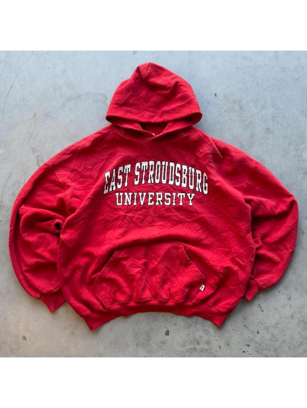 vintage russell athletic east stroudsburg hoodie